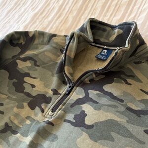 GAP Camo Hoodie - Green and Tan